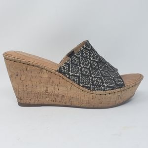 Born Eugena platform wedge